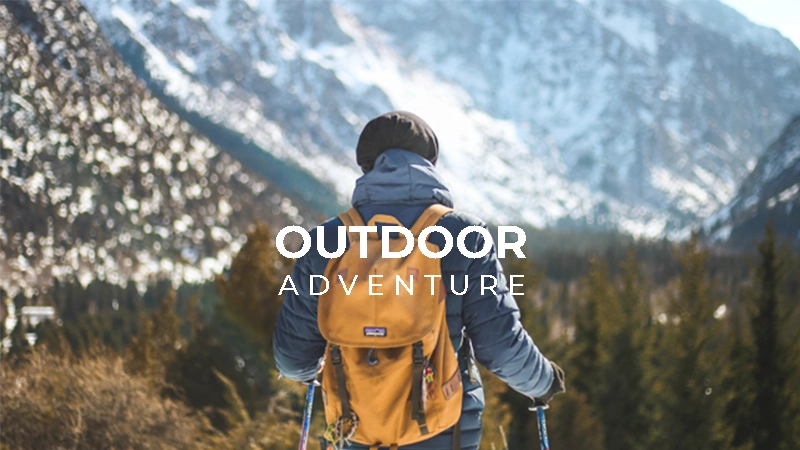 OutDoor户外装备展示型外贸站